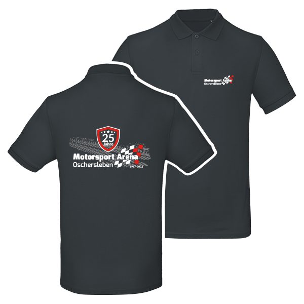 Polo Shirt 25 Jahre Motorsport Arena Oschersleben
