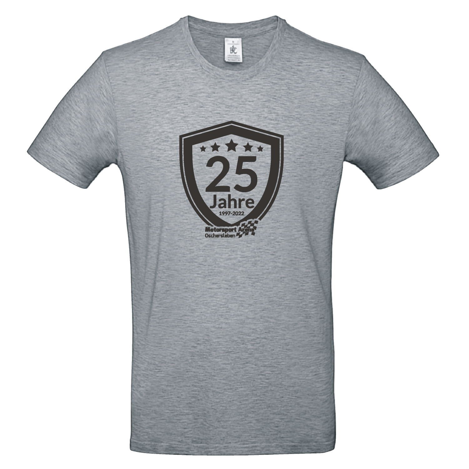 T-Shirt 25 Jahre Motorsport Arena Oschersleben "Grey Edition"